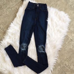 Fashion Nova “Tough Luck High Waisted Jeans”